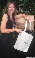 Special thanks to Faye W. for the 100 canvas bags from the Florida Municipal Electric Association.