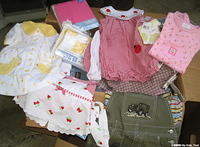 Thank you Anne H. for these baby clothes!!  April 2005