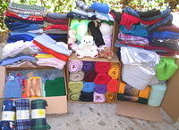 Frieda and her super senior friends provide more blankets, clothing and toys for orphans!  Your suport is very appreciated!