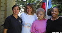 Teresa, Ellen, Frieda and Pat, some of our volunteers.