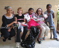 Carolyn H. Sunday school class from Meridian Woods Church of Christ donated personal care bags for our older orphans.