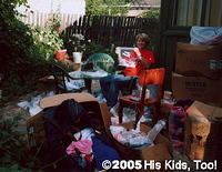 This is just a very small portion of the summer aide we sorted in distributed. Summer 2005