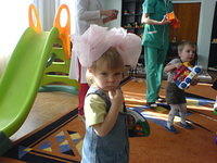 Now that is a big bow!