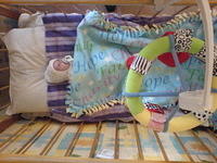 Neve and friends were wonderful to donate the many crib mobiles.