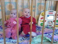 Thank you Kennette N. for the collection efforts for these 'busy boxes'  the babies are enjoying them.