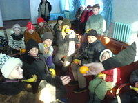 Fruit distribution.