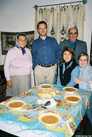 Or you may be blessed to be invited for dinner of borsht!