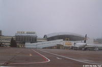 When you arrive in Kyiv, you will more than likely arrive at Boryspil Airport (pictured above).