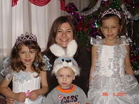The girls were ALL smiles!