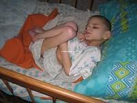 This child is not in good shape, we pray for him.