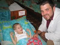Smiling is not always easy, but it is important for the kids.