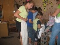 Facility residents and staff were pleased at the donation.