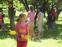 We supplies outdoor equipment for the kids.
