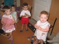 Just a few of the dozens of children at this facility.