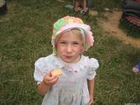 This little girl, just wanted her photo taken.