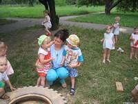 The kids enjoy the fresh air.