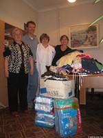 Teremok Orthopedic Orphan Hospital was thankful for the clothing, shoes, toys, and diapers.  Thank you IPC for the diaper fundin