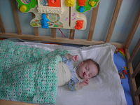 The Artum Orphan hospital holds a special place in our hearts.  This baby is surrounded by your donations, crib, mattresses, bla