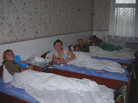 Even the older girls must rest every afternoon.
