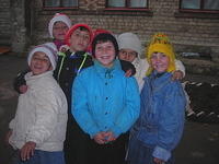 Kids were thrilled to see us!