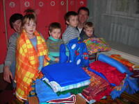 Special thanks to Mary D. and the South Trail CoC, for these WONDERFUL blankets.