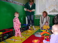 Thanks to Jodi G. the toy baskets were over flowing.