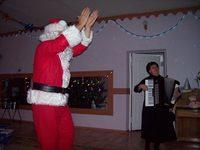 The next stop was the local children's shelter.  We were greeting with music!
