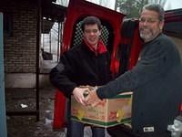 It is always a pleasure to go to Torez.  We were happy to have the funds to provide fruit to the children.