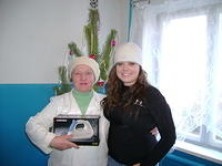 They were in need of an iron, so we were able to fulfill that need.