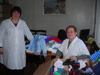 The Teremok Ortho. Hospital was the next stop, where we are always greeted warmly.