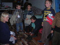 These internot children appreciate the clothing.  They regularly receive shipments from His Kids, Too!.