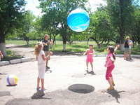 Outdoor sports play a key role for the camp.