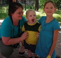 Wednesday, it was off to Donetsk, where we visited Alla's orphanage, Our Children.