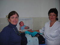 We are now serving at the local maternity hospital, providing maternity clothes, new baby clothes, OTC and diapers.