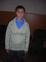 We found this great sweater in Ukraine for a great price.