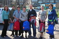 We were also able to visit with boys from the trade school that Vince ministers to.