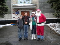 We were pleased to have Igor along with us to help with distribution.,