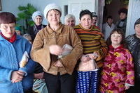 We inquired as to 'where' the older people go, and were sent to Scheznoe, where we found HUNDREDS of people.