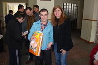 We were able to visit the 'Men's' facility in Makeevka, where we found our friend from Torez.