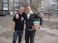 We were happy to meet Pastor Sasha from Gorlovka and provide 'boxes' for his church outreach in that community.