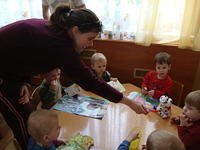 Special thanks to Rachel E. for making the time to come and help us in Donetsk!