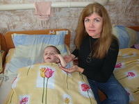 It was good to see our friend, Lena, she is 12 yrs. old.