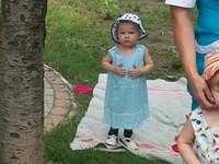 Me and my new dress.