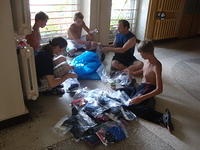 We totally apprecaite the help of our friends from Novghovsk Internot to help us, they were at the camp, but insisted on helping