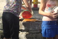 Nothing like watermelon on a VERY hot summer day!