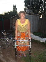 Thanks to Jodi G., Vala received a walker.