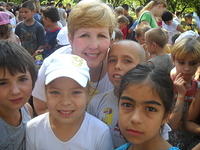 Linda and friends.