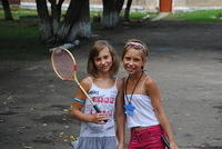 Girls love badmitton