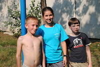 Susanna and friends from the Shelter.