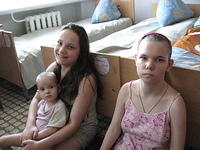 These 2 young girls are 18 adn 24, have lived here all their lives.
